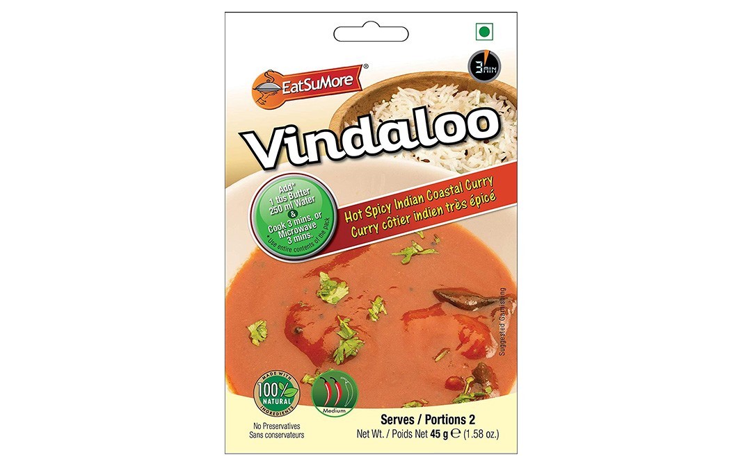 EatSuMore Vindaloo    Pack  45 grams